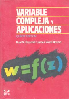 Portada del Variable compleja y aplicaciones (de Ruel V. Churchil y James Ward Brown)