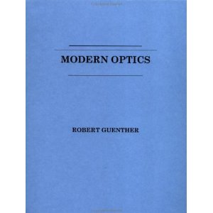 Portada del Modern Optics (de B.D.Guenther)