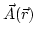 $\vec{A}(\vec{r})$