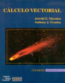 Portada del Cálculo vectorial (de Jerrold E. Marsden y Anthony J. Tromba)